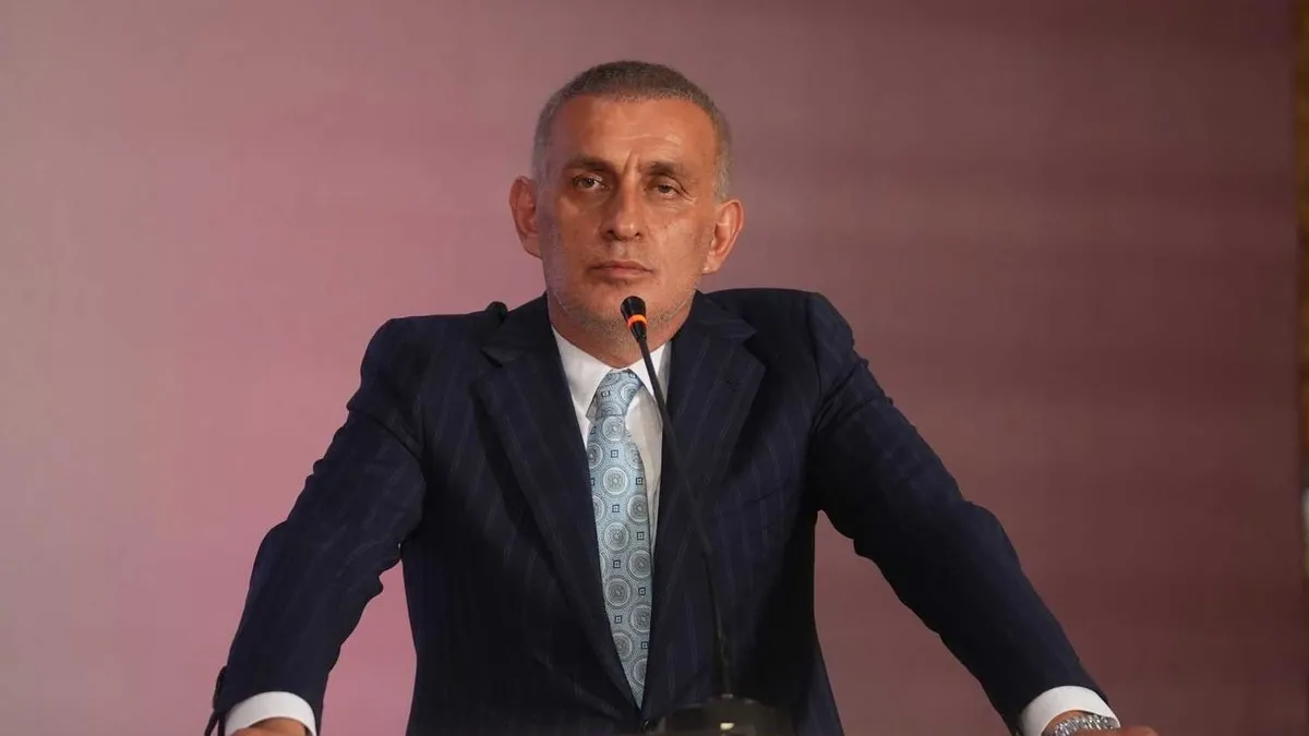 TFF Başkanı Hacıosmanoğlu Galatasaray'ın galibiyetini değerlendirdi!