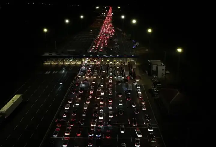 Bayram göçü başladı! Trafik durma noktasına geldi