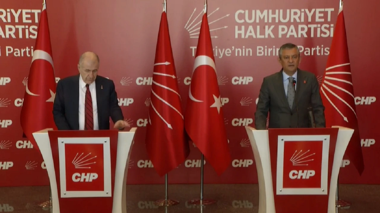 Özel ve Özdağ'dan ortak açıklama: 'Siyasi tutuklular serbest kalmalı'