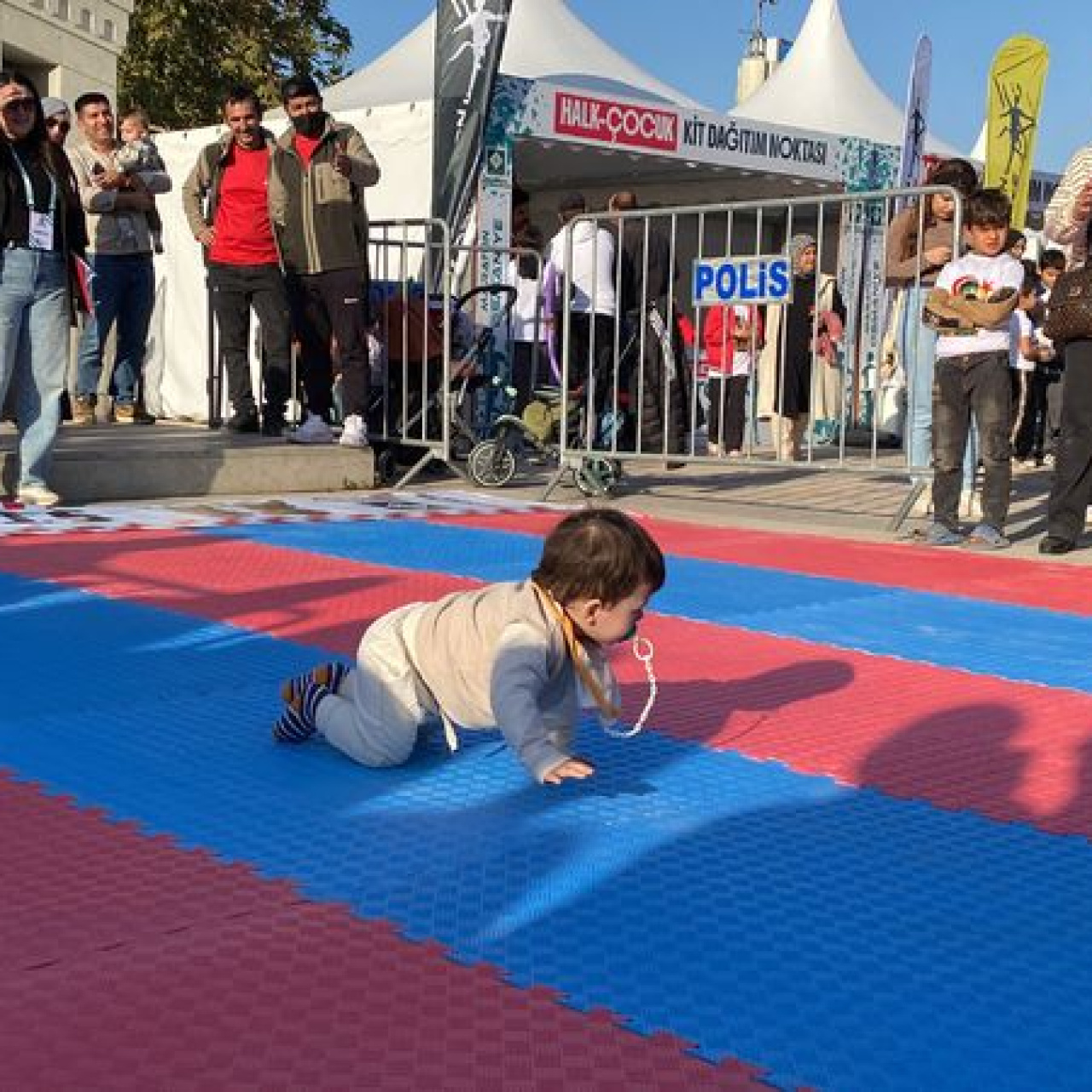 Osmaniye'de emzikli koşu