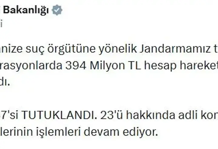 6 ilde organize suç örgütlerine yönelik operasyon; 37 tutuklama