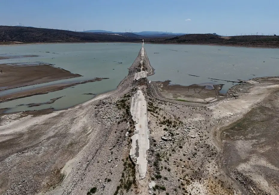 Kutlu Aktaş Barajı'nda doluluk yüzde 1'in altında