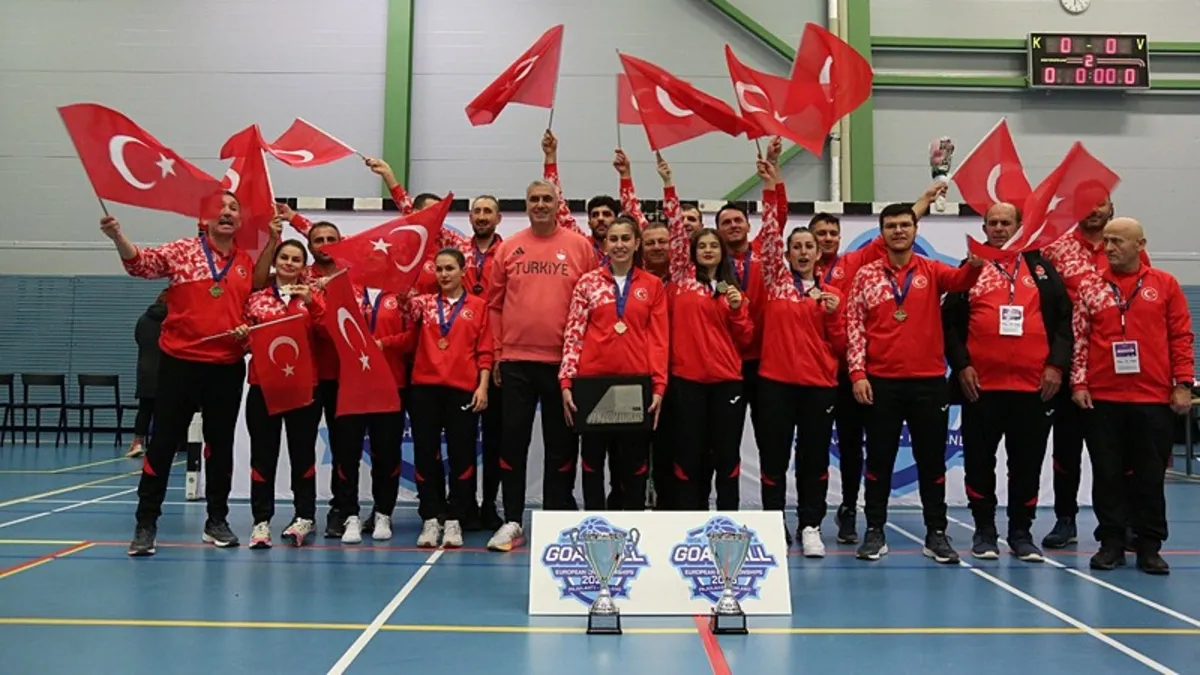 Şampiyon Golbol Milli Takımlar'ımız yurda döndü!