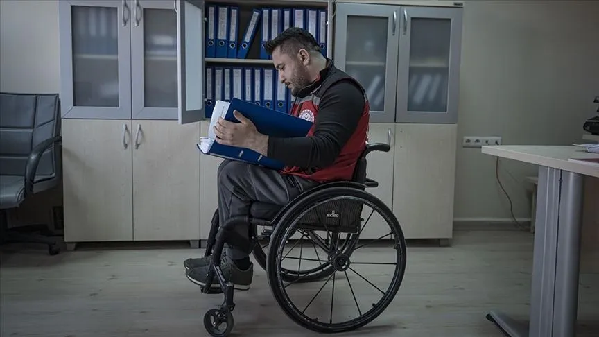 Sporla hayata tutunan engelli genç devlet desteğiyle iş hayalini gerçekleştirdi