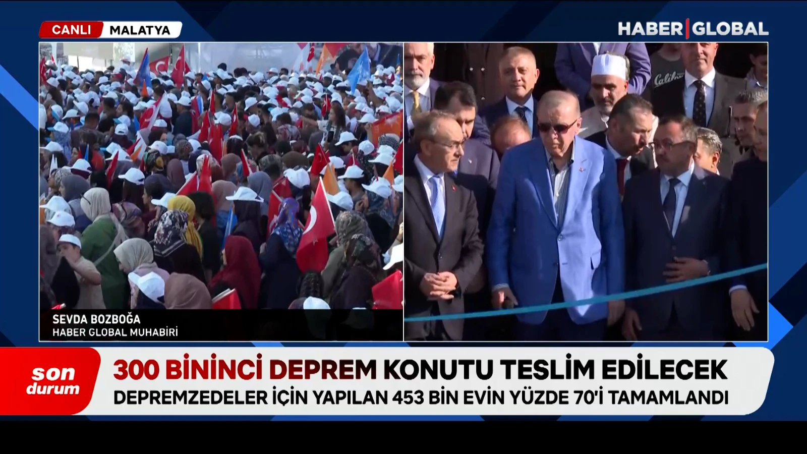 Cumhurbaşkanı Erdoğan Malatya Valilik binasının açılışını yaptı