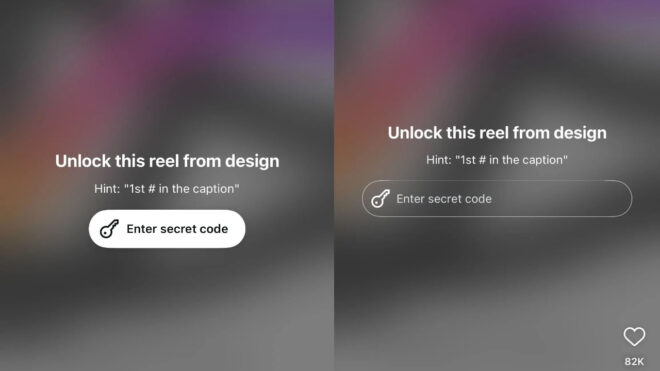 Instagram, “Kilitli Reels” altyapısını test etmeye başladı