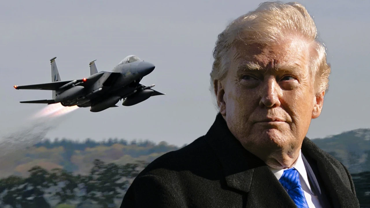Trump'tan dikkat çeken açıklama! Düşürülen uçakta iki pilot da kurtarıldı
