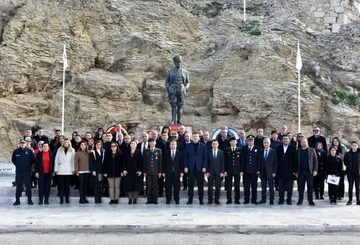 Atatürk'ün Eğirdir'e gelişi kutlandı