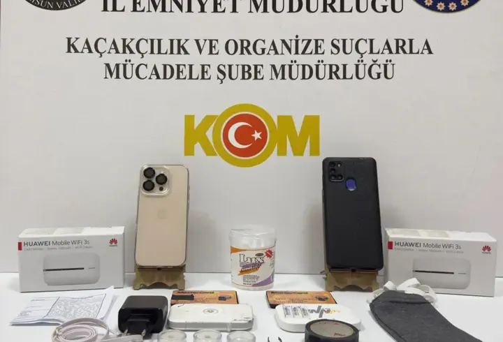 Samsun'da ehliyet sınavında usulsüzlük yapan 2 kişi yakalandı