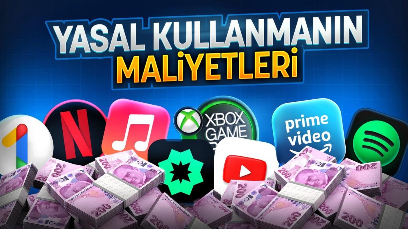 Dijital platformlara ne kadar ödüyoruz? Yasal şekilde kullanmanın maliyetleri!