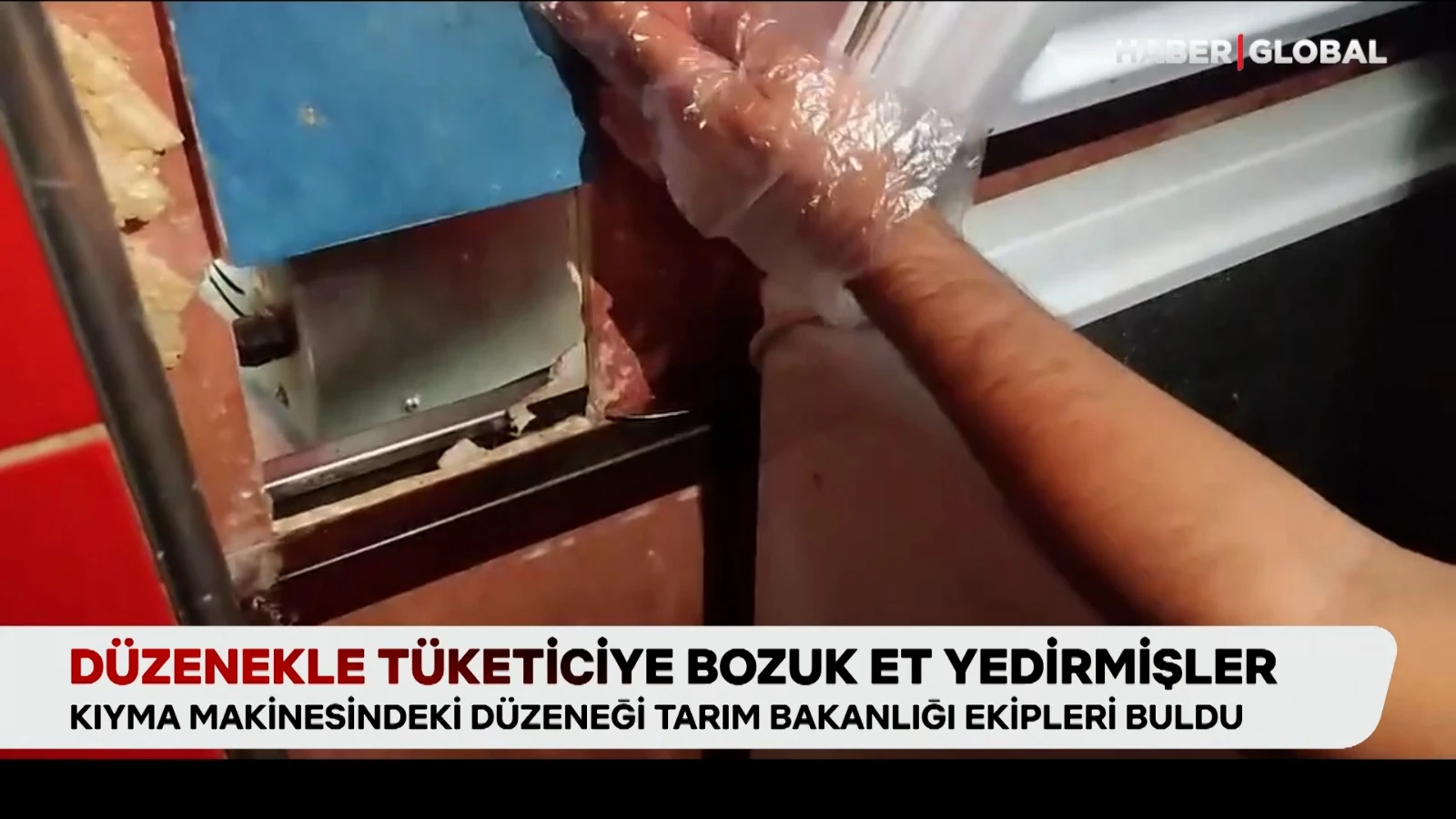 Düzenekle tüketiciye bozuk et yedirmişler