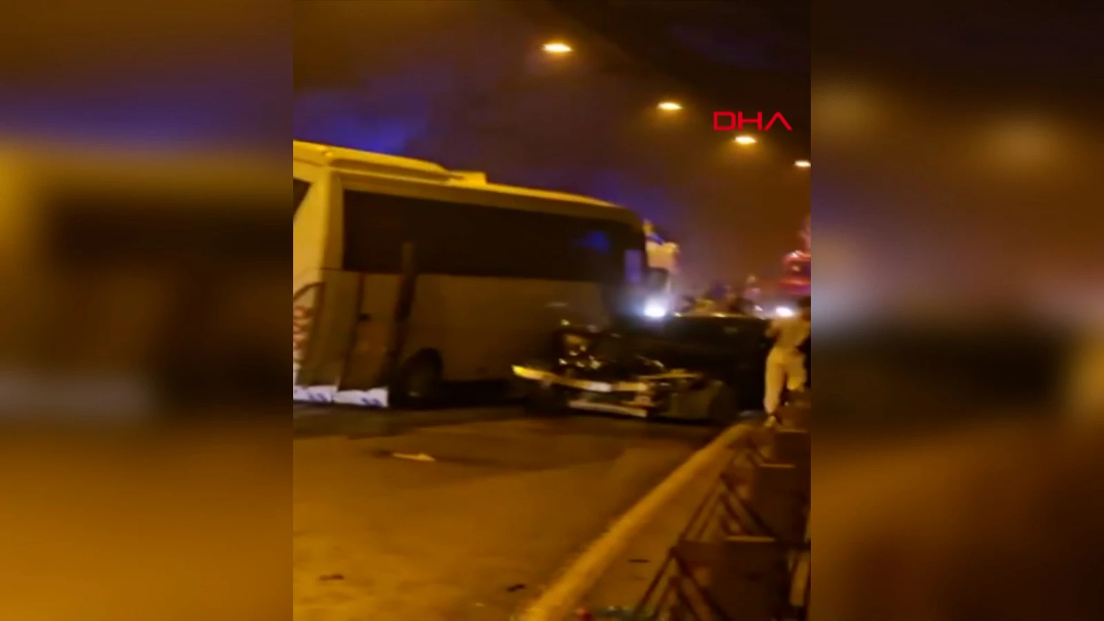 Antalya'da tünelde zincirleme kaza! 10 kişi yaralandı