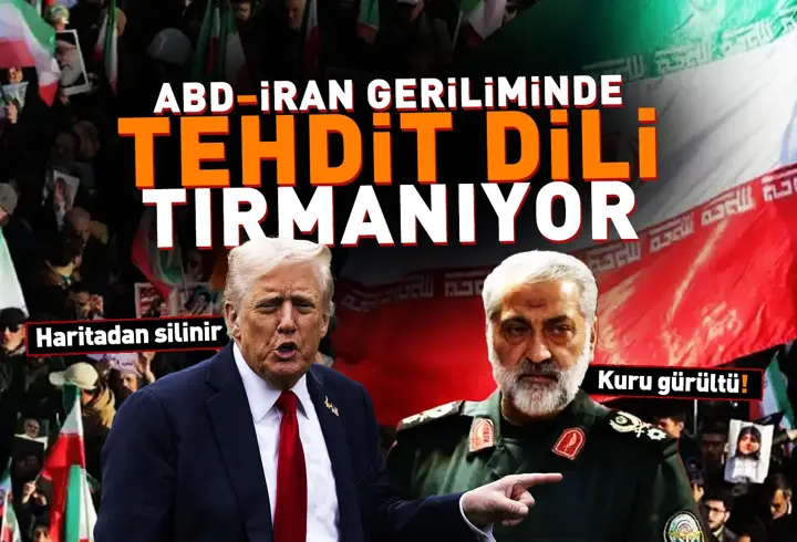 Trump’tan İran’a sert tehdit: “Haritadan silinir”