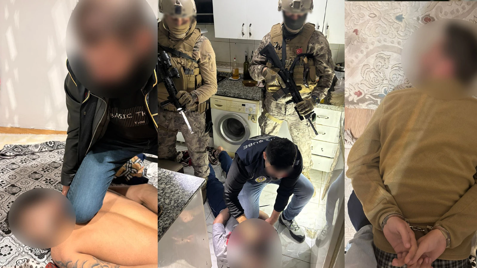 89 kişilik gasp ve haraç şebekesi çökertildi; 62 kişi tutuklandı