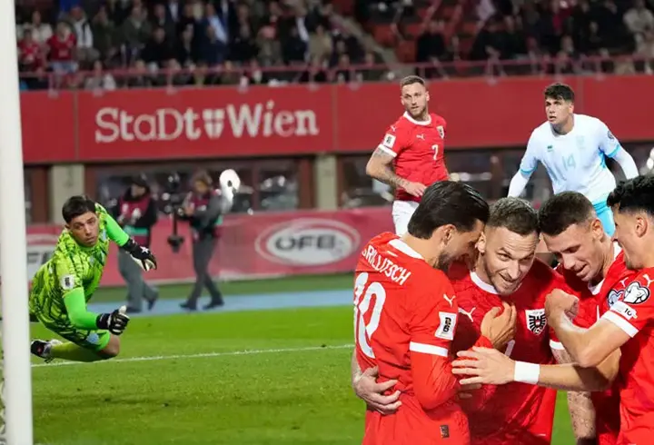 Avusturya'dan 10-0'lık tarihe geçen galibiyet