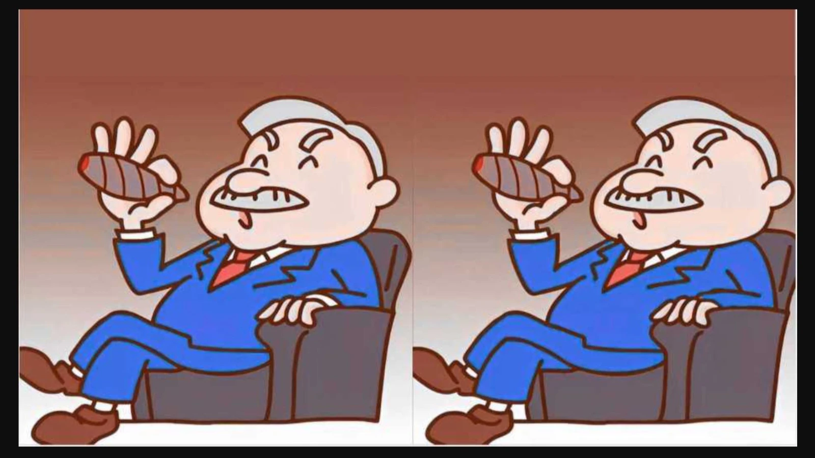 İki yaşlı adam arasındaki 3 farkı sadece gerçek dahiler buluyor