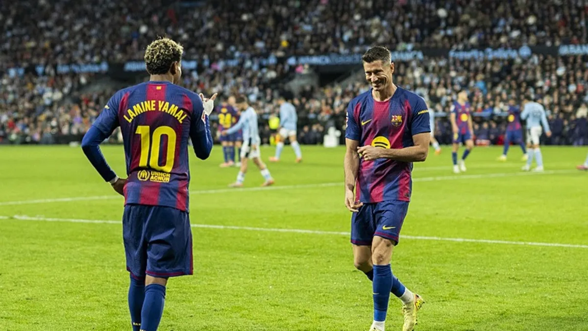 Lewandowski ve Yamal sahneye çıktı Barcelona deplasmanda kazandı: İşte maçın özeti