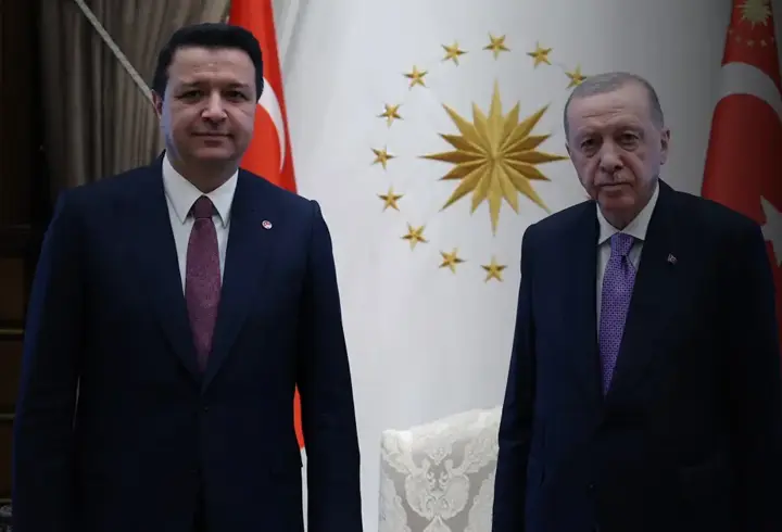 Erdoğan, Saadet Partisi Genel Başkanı Arıkan'ı kabul etti