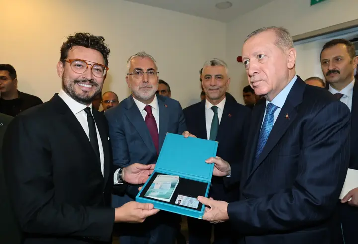 Ünlü Şef Danilo Zanna’ya “Turkuaz Kart” verildi
