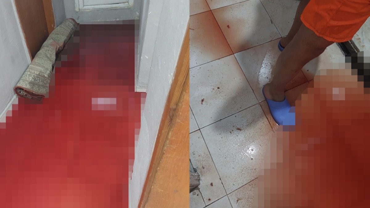 Kaçak kesilen kurbanların kanı 2 daireyi birden bastı!