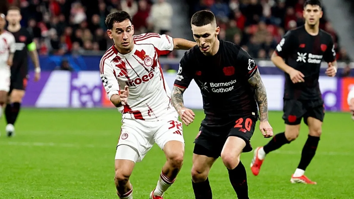 Bayer Leverkusen, Olympiakos'u eleyerek adını son 16 turuna yazdırdı!