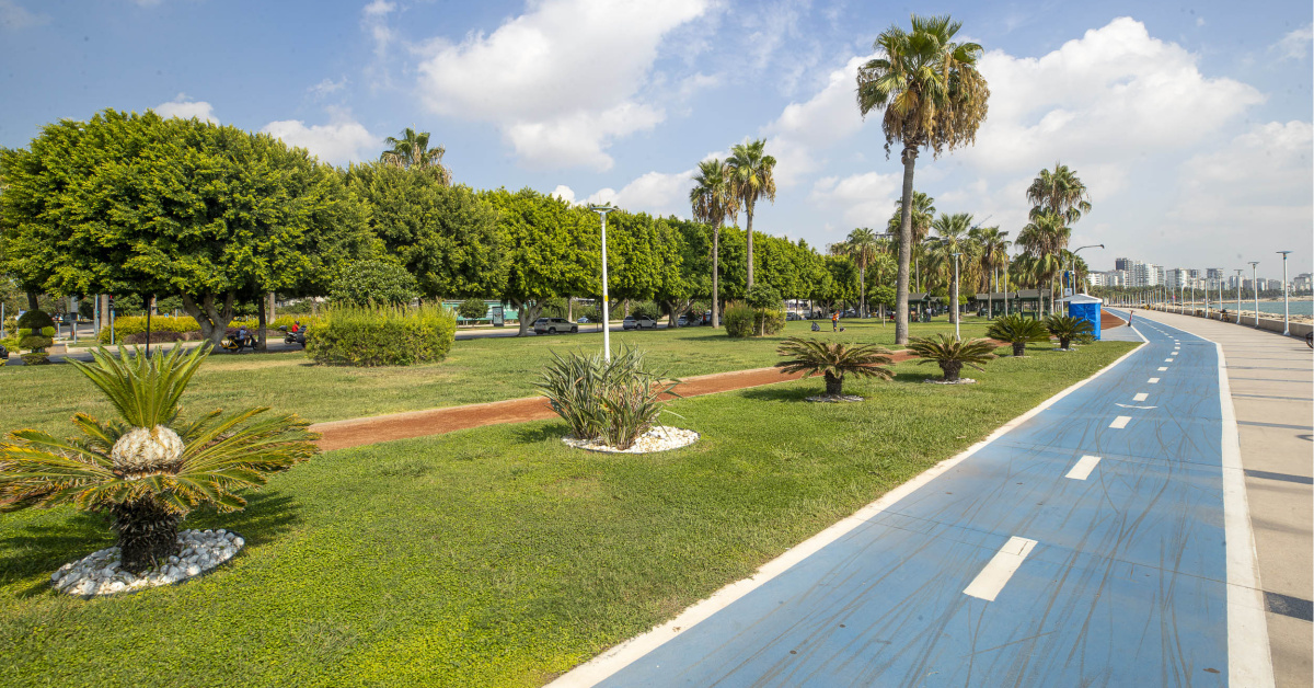 Mersin'de Kültür Park'a Yeşil Bayrak Belgesi