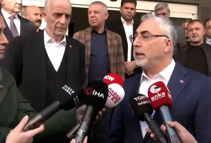 Bakan Işıkhan, işçi sendikaları konfederasyonlarını ziyaret etti