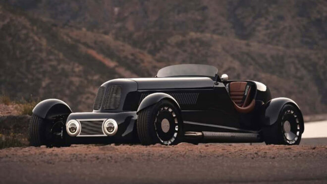 1934 Ford Model 40 Special Speedster’dan ilham alan sanat eseri: “SP40 Restomod”