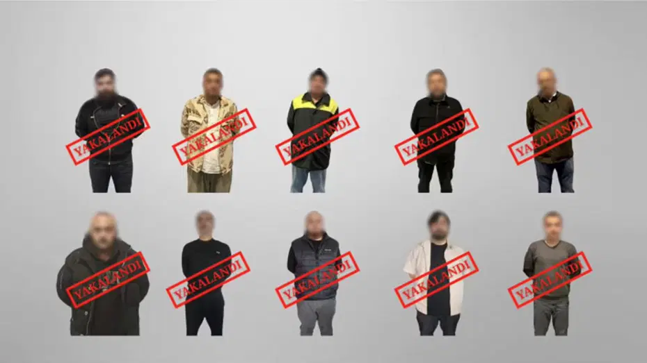 Yedisi kırmızı bültenle aranan 10 suçlu Türkiye'ye getirildi