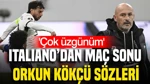 Vincenzo Italiano'dan Galibiyet Sonrası Orkun Kökçü Sözleri: 'Çok Üzgünüm'