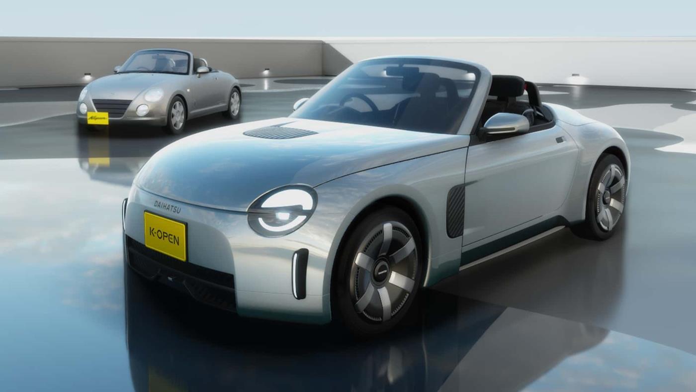 Yeni Daihatsu K-Open konsepti, Copen'in yerini doldurmaya hazır görünüyor