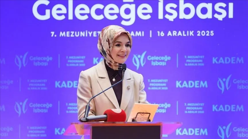 KADEM'in "Geleceğe İşbaşı Projesi" 7. dönem mezunlarını verdi