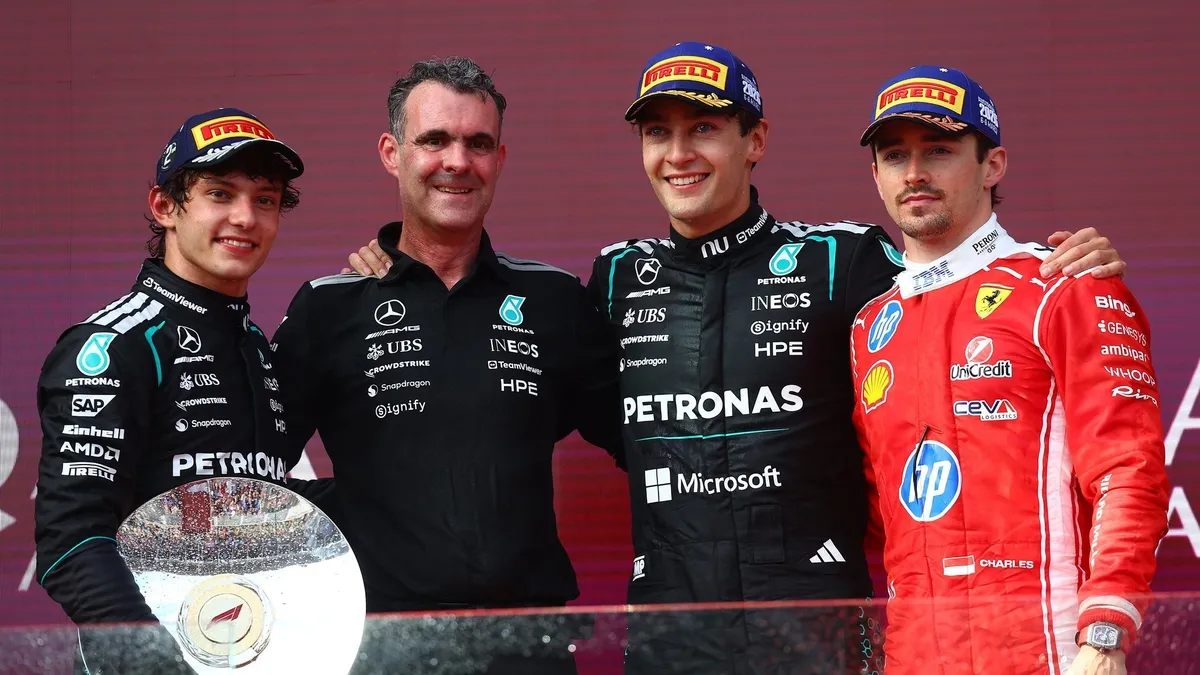 Formula 1'de sezonun ilk durağı Avustralya Grand Prix'ini George Russell kazandı
