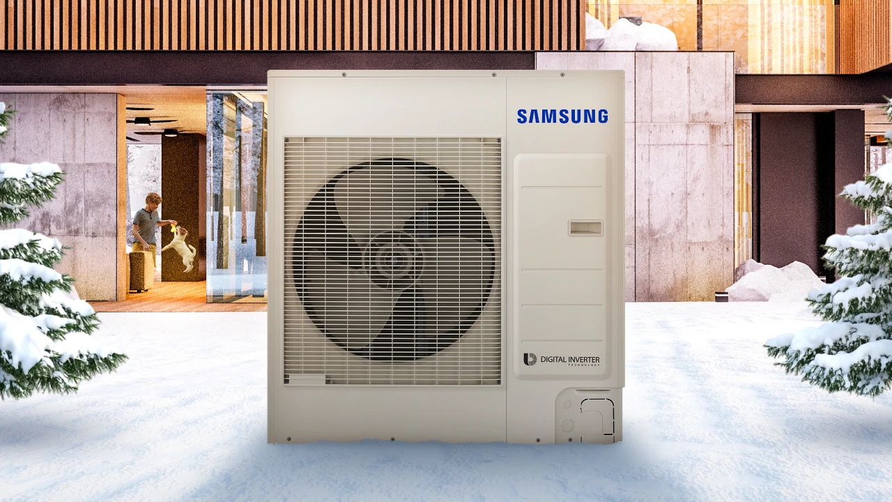 Samsung Monoblok Isı Pompası ile eviniz hep istediğiniz sıcaklıkta