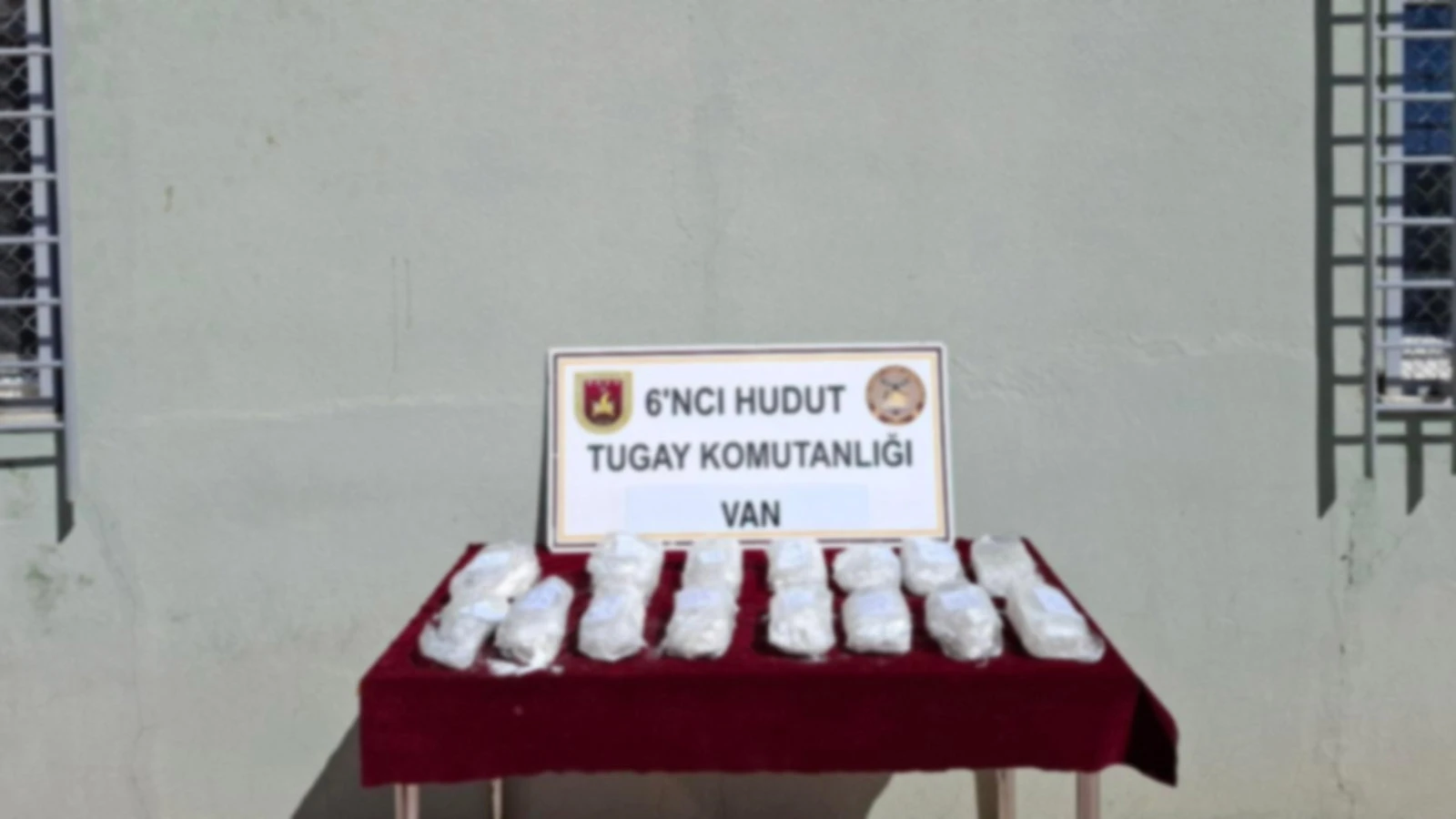 MSB duyurdu: Van hudut hattında 18 kilogram uyuşturucu yakalandı