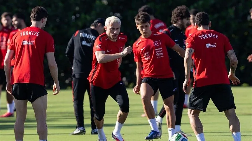 A Milli Futbol Takımı Miami'deki Venezuela maçına hazır