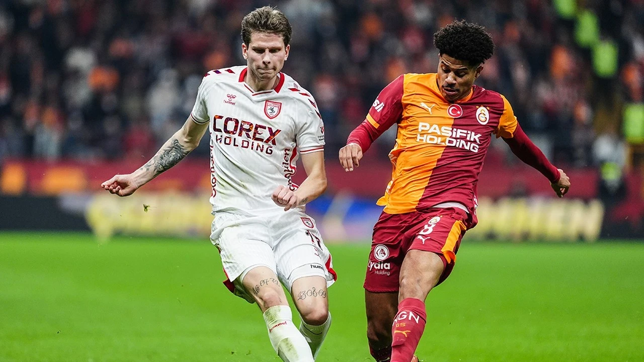 Galatasaray kendi evinde Samsunspor'u mağlup etti