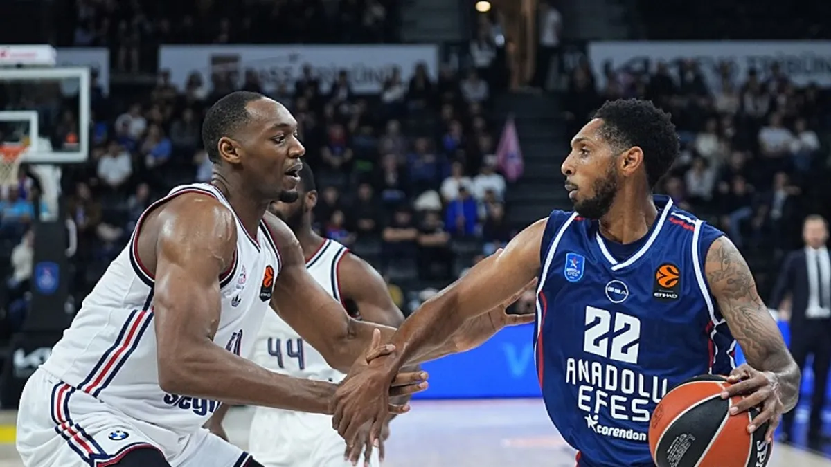 Anadolu Efes İstanbul'da kaybetti! Euroleague 5. Hafta