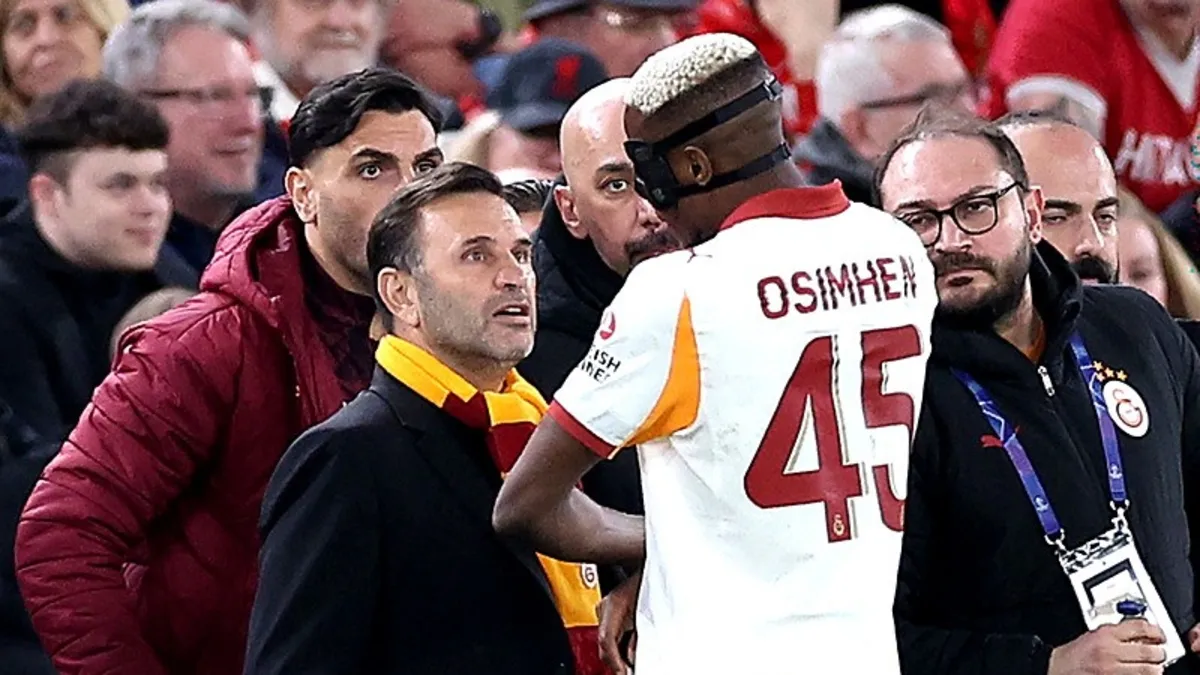 Osimhen sahalara ne zaman dönecek? Okan Buruk açıkladı