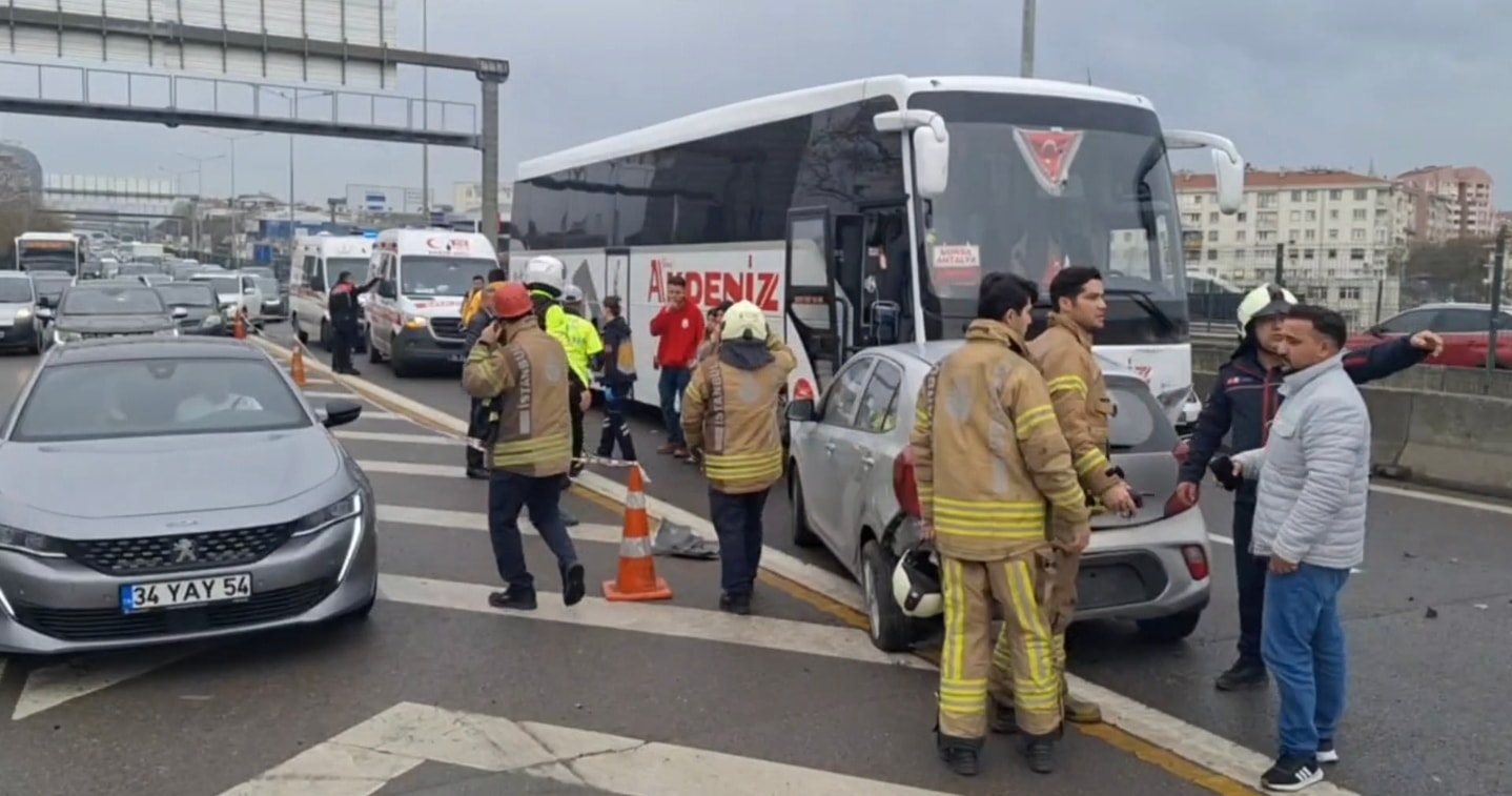 Üsküdar'da kaza az daha can alacaktı! 3 kişi yaralandı