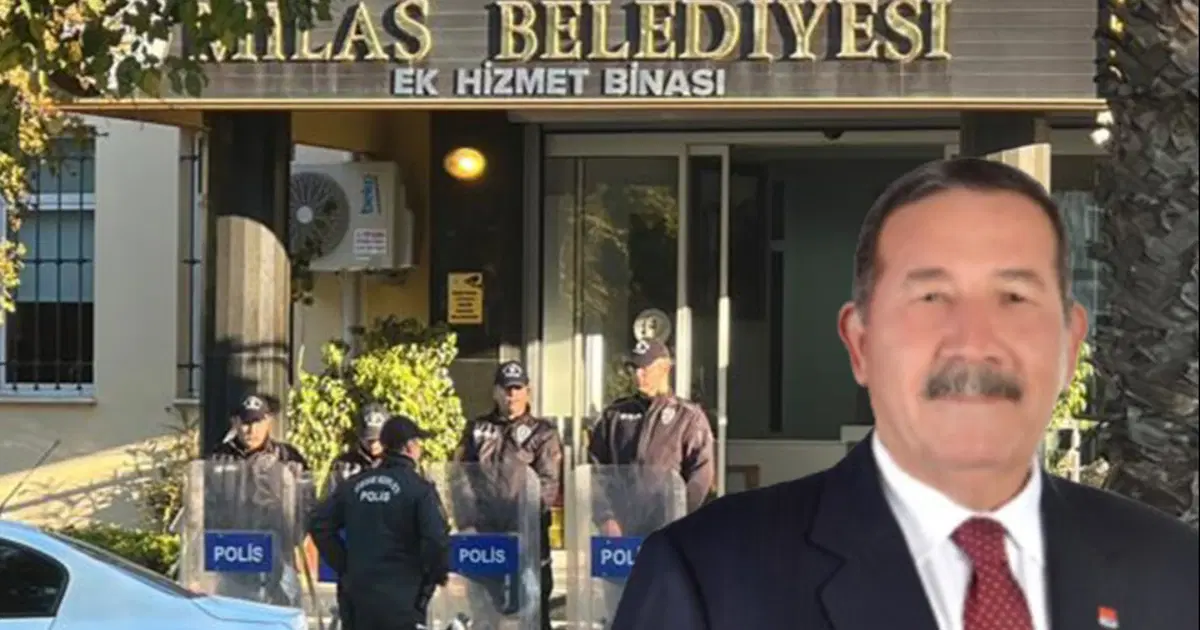 Milas Belediyesi'ne Operasyon. Binaya Giriş Ve Çıkışlar Durduruldu