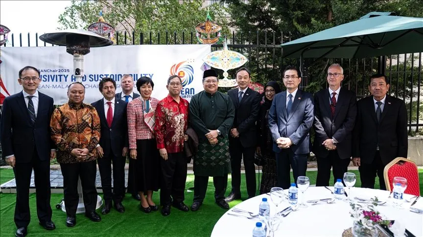 ASEAN ülkeleri, Malezya'nın Ankara Büyükelçiliğinde bir araya geldi