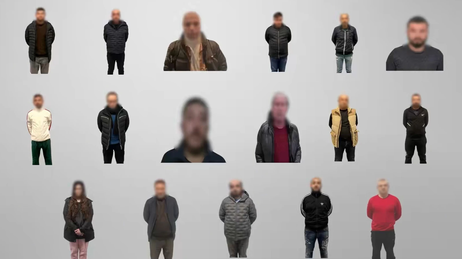 12'si kırmızı bültenle aranan 17 suçlu Türkiye'ye getirildi