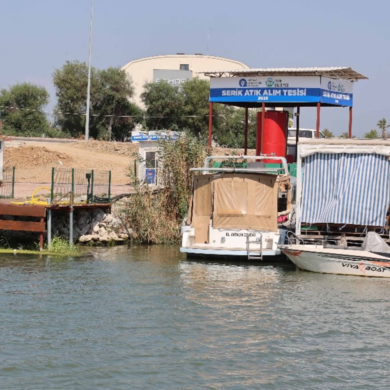 Antalya'ya 8'inci "Gemi Atık Alım Tesisi"