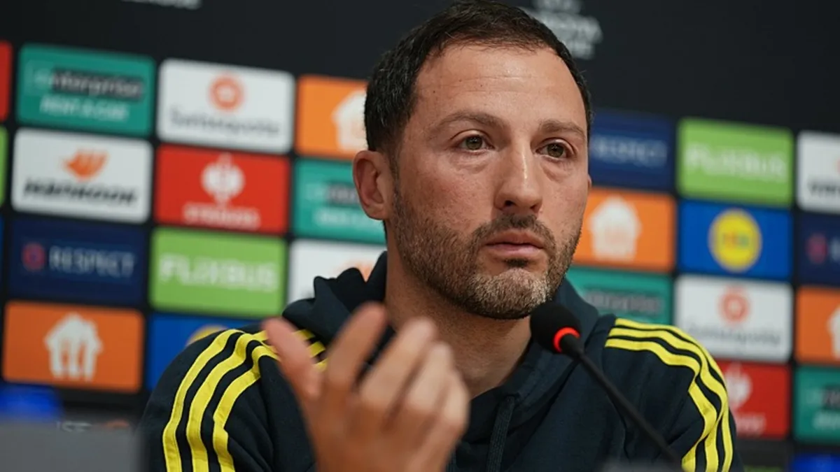Fenerbahçe'de Domenico Tedesco'dan Sidiki Cherif açıklaması!