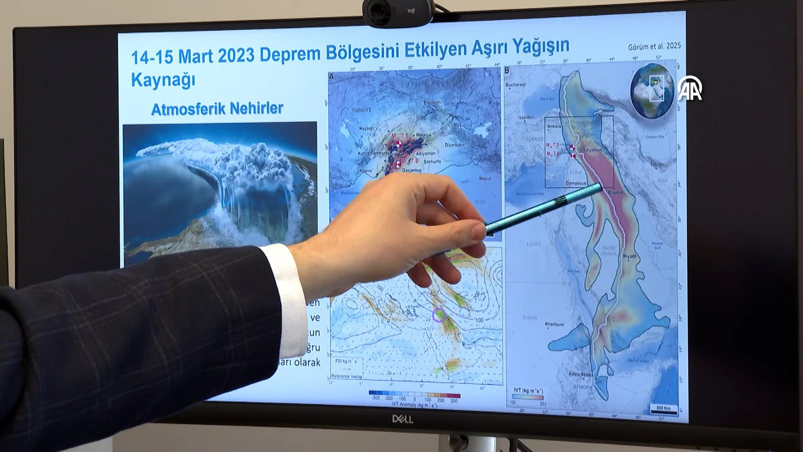 6 Şubat depremlerinin ardından görülüyor: Atmosferik nehir!