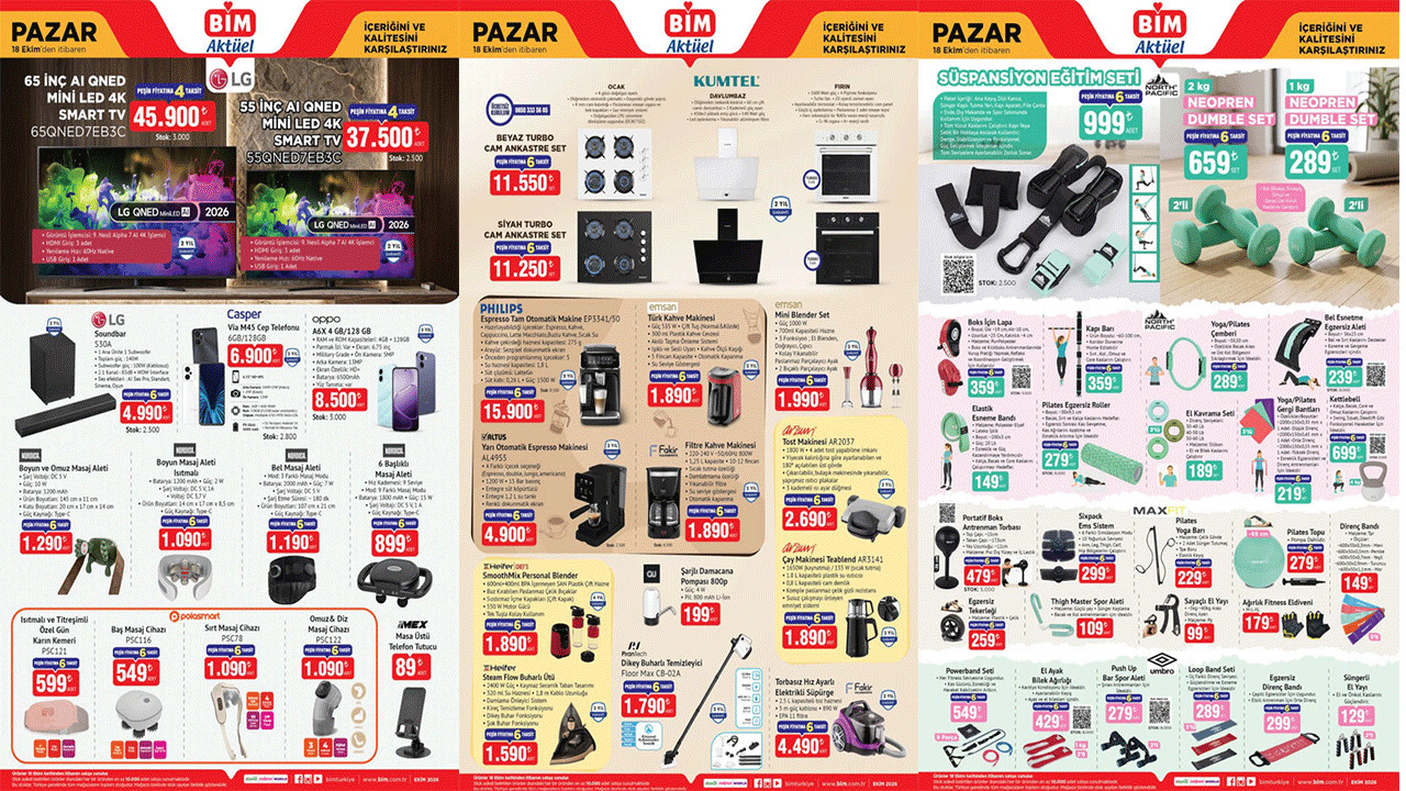 Bim’e Casper M45 Cep Telefonu Geliyor! (Bim 18-24 Ekim)