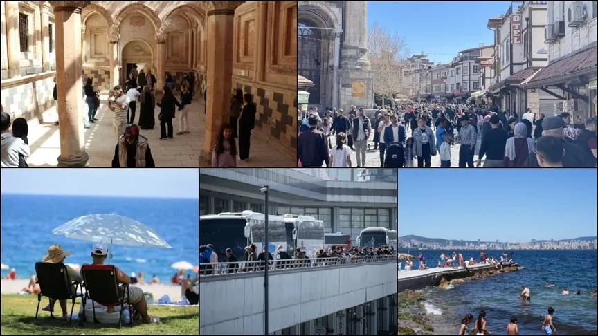 Yerli turistler geçen yıl seyahate 419,3 milyar lira harcadı