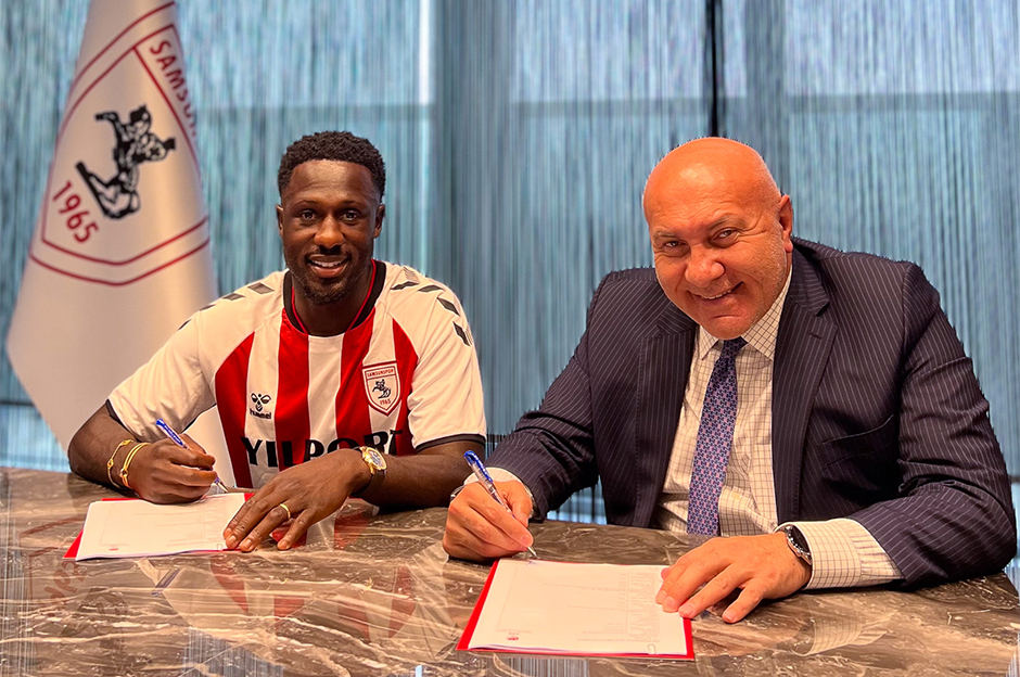Samsunspor'da Kingsley Schindler ile yollar ayrıldı