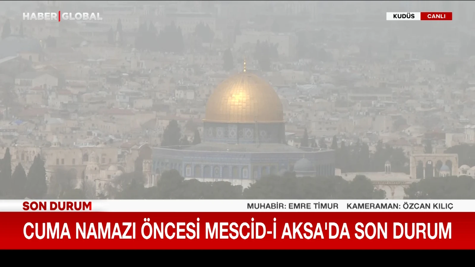 Cuma namazı öncesi Mescid-i Aksa'da son durum ne?